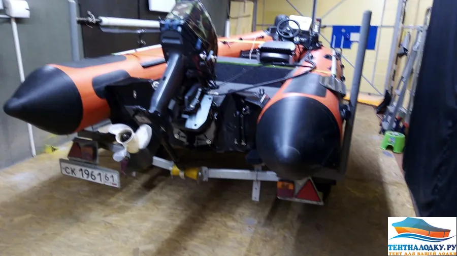 RIB Navigator 450R консоль +лебедка . Мотор Yamaha 30 лс.