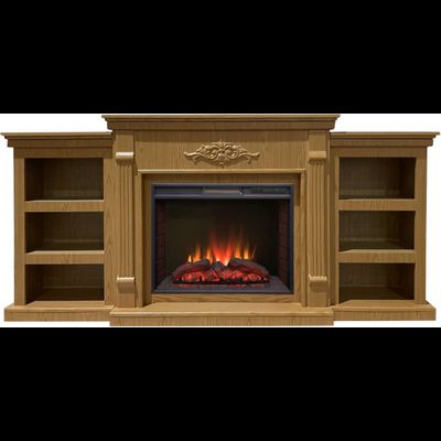 Электрокамин Брукс LUX DN с очагом Sparta 25.5 LED