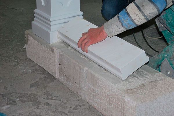 установка основания 