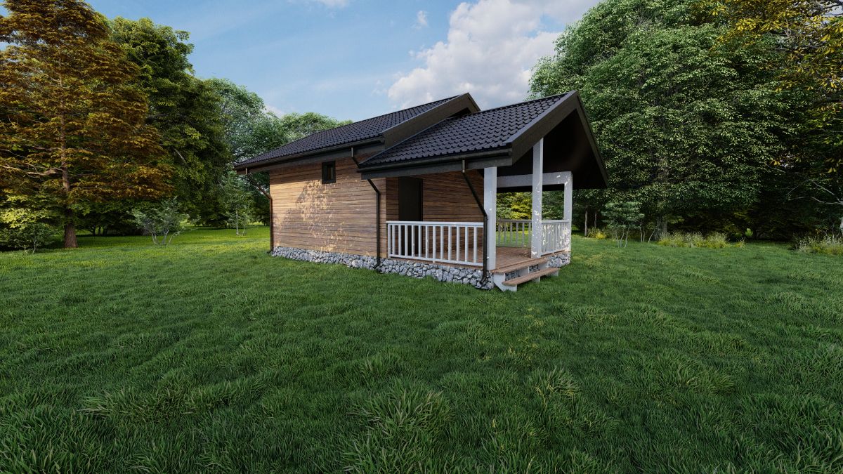 Визуализация проекта крыши