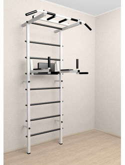 Шведская стенка   с турником и брусьями