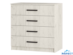 КОМОД ФИЕСТА (дуб крафт белый), 850*866*500