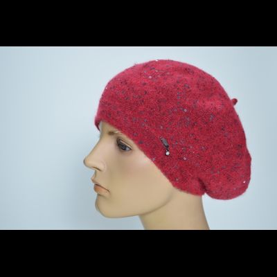 Берет Vizio Италия SS 1331 BO красный одинарный