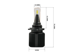 Светодиодные лампы 9006 HB4 M1 (J1) Seoul CSP 4500Lm 6000K, (комплект, 2шт)