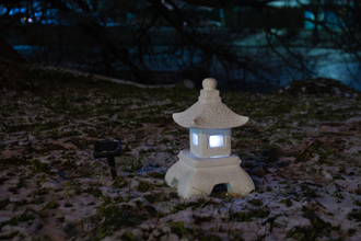 Японский фонарь из бетона  H-34СМ