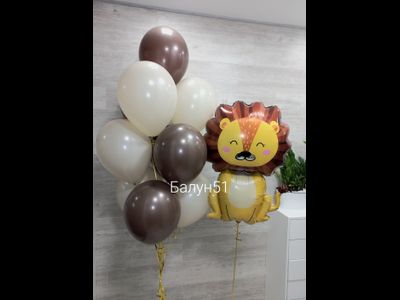 10 шаров на грузе + фигура