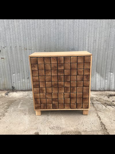 комод из спилов дуба