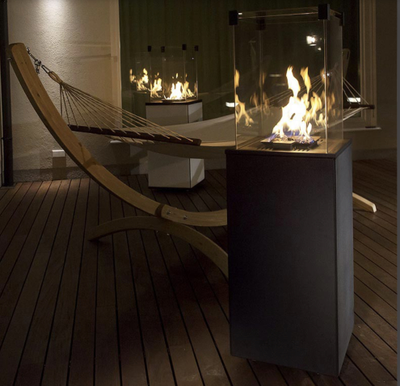 Уличный очаг газовый