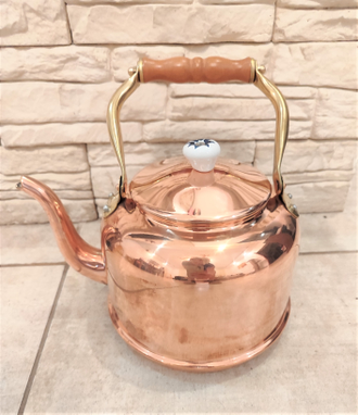 Медный чайник 2л Португалия CopperCrafts арт.104