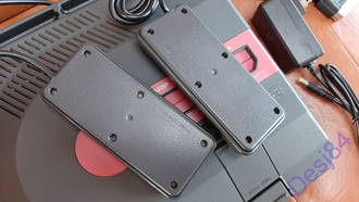 Sharp Twin Famicom с RGB модом Etim RGB NES и скарт кабелем