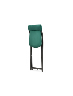 Стул на металлокаркасе Elevis зеленый / черный