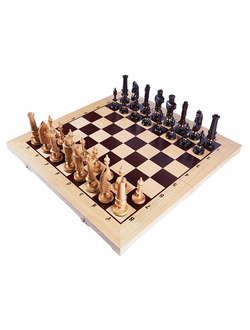 Шахматы "Роял", исполнение - маркетри