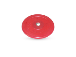 Диск обрезиненный красный 26 мм MB BARBELL 25 кг в Воронеже