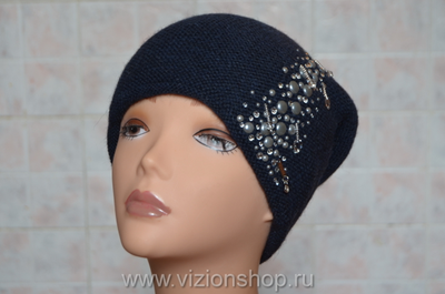 Vizio Визио Италия шапка 5887 синяя