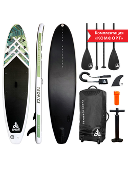 Надувная SUP-доска Сапборд (SUP board) Alpha Supboard TROPICS-11 COMFORT