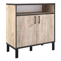 ОМ097 Тумба офисная 2-х дверная Гермес Лофт. Размер: 802*857*393