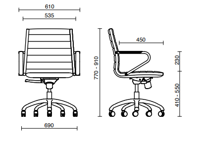 Кресло офисное Sitland Classic Manager