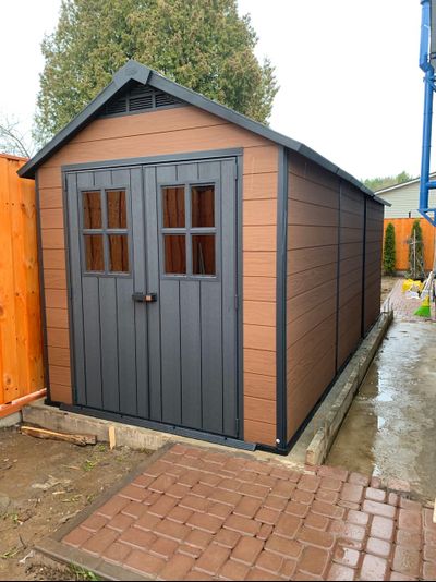 Сарай &quot;Ньютон 759&quot; (размеры 210 х 279 см), коричневый