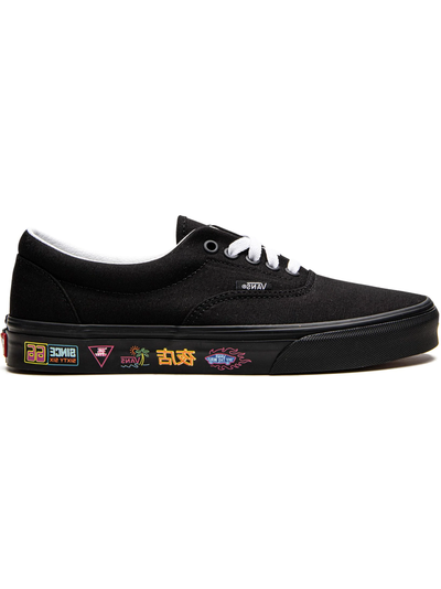 Vans Era Black Print Neon