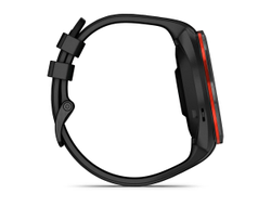 Умные часы Garmin Approach S70 - 47 мм черно-красный керамический безель с черным силиконовым ремешком (010-02746-02)