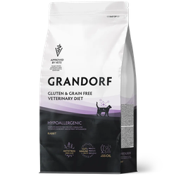 Grandorf VET Hypoallergenic (Грандорф Вет Гипоаллергенис) при пищевой аллергии или пищевой непереносимости, 0,4 кг