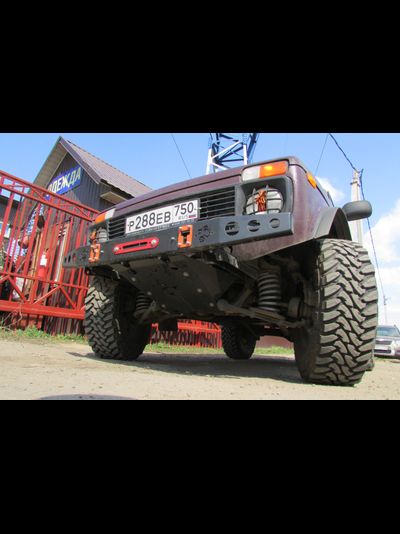 Бампер силовой передний Фишхантер ZST-ФХ 410 с защитой