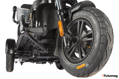 Электротрицикл Wanshida UN MOTO 60V 650Вт синий