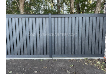 Забор из ДПК