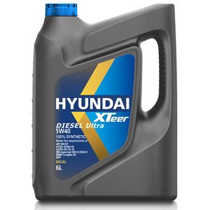 Масло моторное Hyundai Xteer Diesel Ultra 5W-40 6 л 1061223