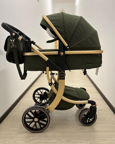 Детская коляска 3 в 1 Luxmom 601A Зеленый