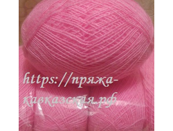 Кавказская пряжа в одну ниточку Состав: Акрил 100% Фламинго