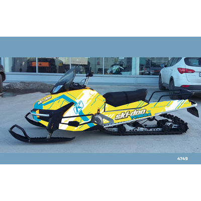 снегоход саммит  ski doo tundra 2011 2012 2013 екатеринбург УФА Тюмень мотонаклейка.ру мотонаклейки