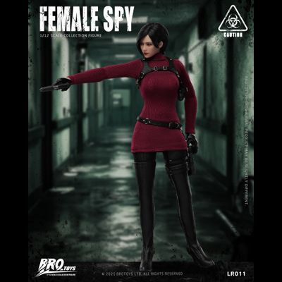 ПРЕДЗАКАЗ - Ада Вонг (Resident Evil 4 Remake) - Коллекционная фигурка 1/12 SCALE Female Spy with Movable Eyes (LR011) - BROTOYS ?ЦЕНА: 13900 РУБ.?