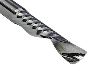 Фреза спиральная по пластику 4x14 s4x50 Z1 HM стружки вниз