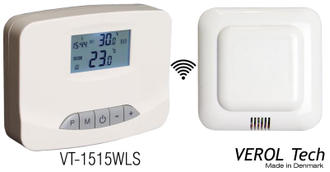 Комнатный термостат Verol VT-1515 WLS программатор котла