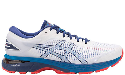 Asics Gel Kayano 25 Белые с синим