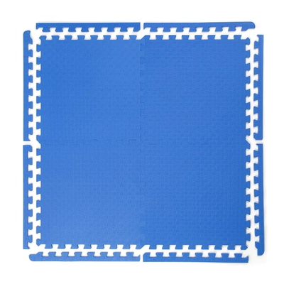 Будо-мат(мягкий пол спорт) 50х50 см. с креплением ласточкин хвост, с кромками, 1м2