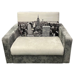 ВС004 Диван "Алекс купон"-1,0. Размер: 1260*900*1030. Спальная зона: 1000*1950.