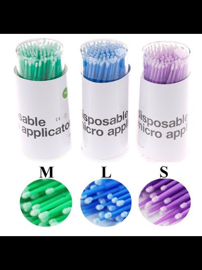 Микробраши в баночке (100 шт)