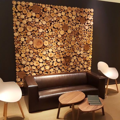 квадратный метр нешлифованных спилов