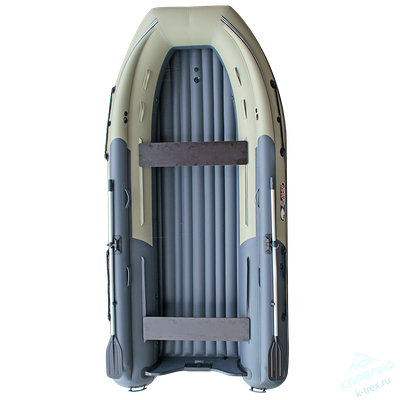 Лодка ПВХ Angler Reef Тритон S-Max 370FiND с интегрированным фальшбортом