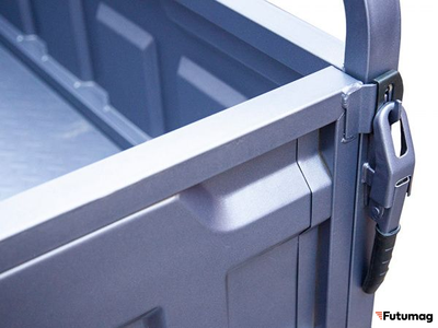 Грузовой электротрицикл Rutrike Глобус 1500 60V1000W серый