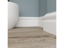 Плинтус Ultrawood BASE 018, ЛДФ-декор, влагостойкий, ударопрочный, 2м, под покраску.