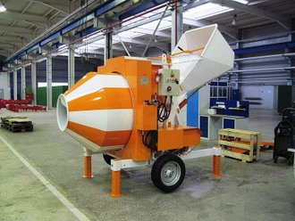 Бетоносмеситель со скипом СБР-800