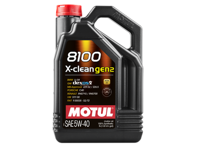 Motul  8100 X-clean 5w40 GEN2