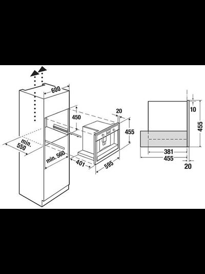 Встраиваемая кофемашина Kuppersbusch CKV 6550.0 G7 Copper