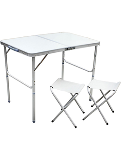 Набор стол раскладной + 2 стула 8812D (60*90)