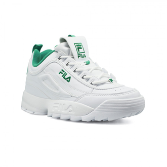 Fila Disruptor 2 Белые с зеленым (36-41)