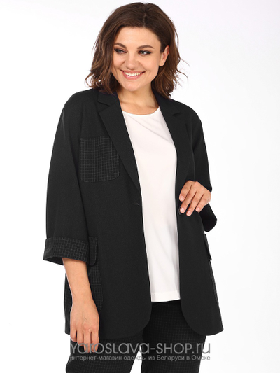 Женский классический костюм костюм в черном цвете