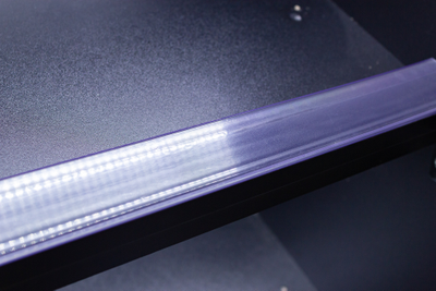 (TSV 34) Витрина двойная с подсветкой